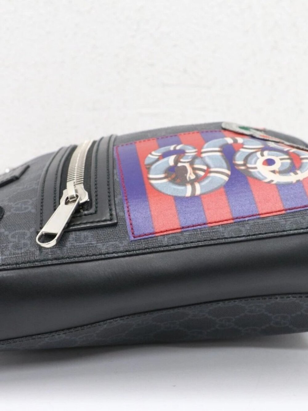 Gucci GG Supreme Monogram Night Courrier Messenger Bag 474137 - Picture 12 of 15